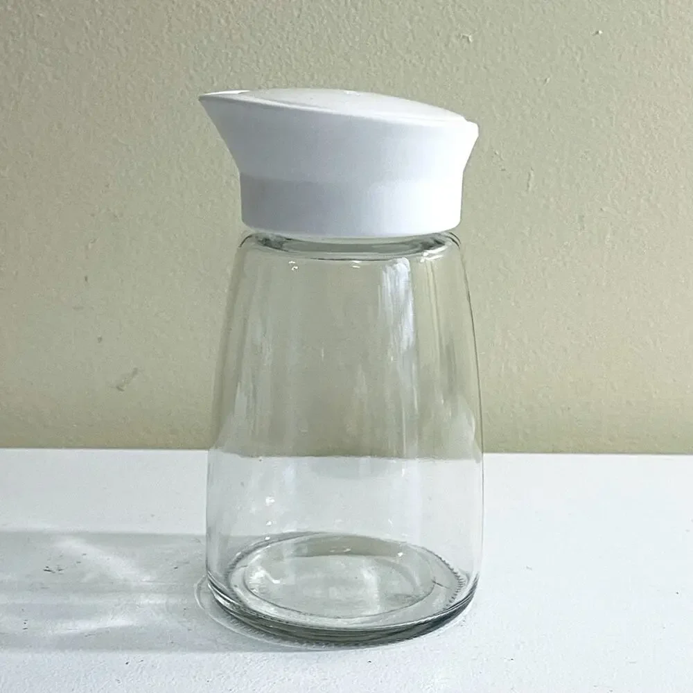 Vtg GoodCook Glass Sugar Dispenser Kitchenware Lid Creamer Coffee Tea